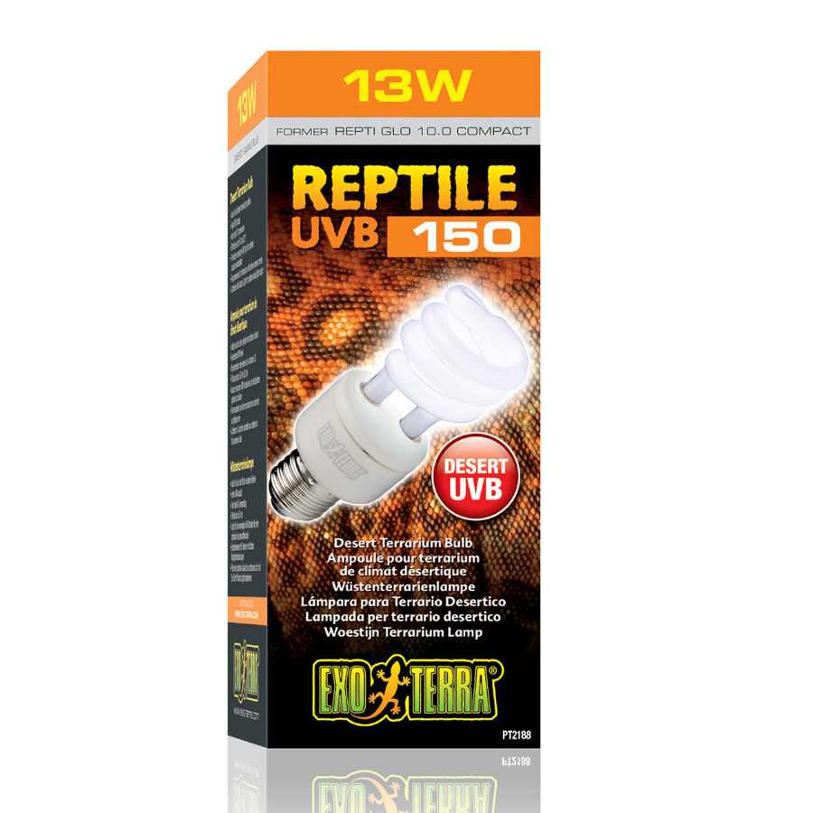 Exo Terra Reptile L&acirc;mpada UVB 150 para terr&aacute;rios, , large Imagem n&uacute;mero 1